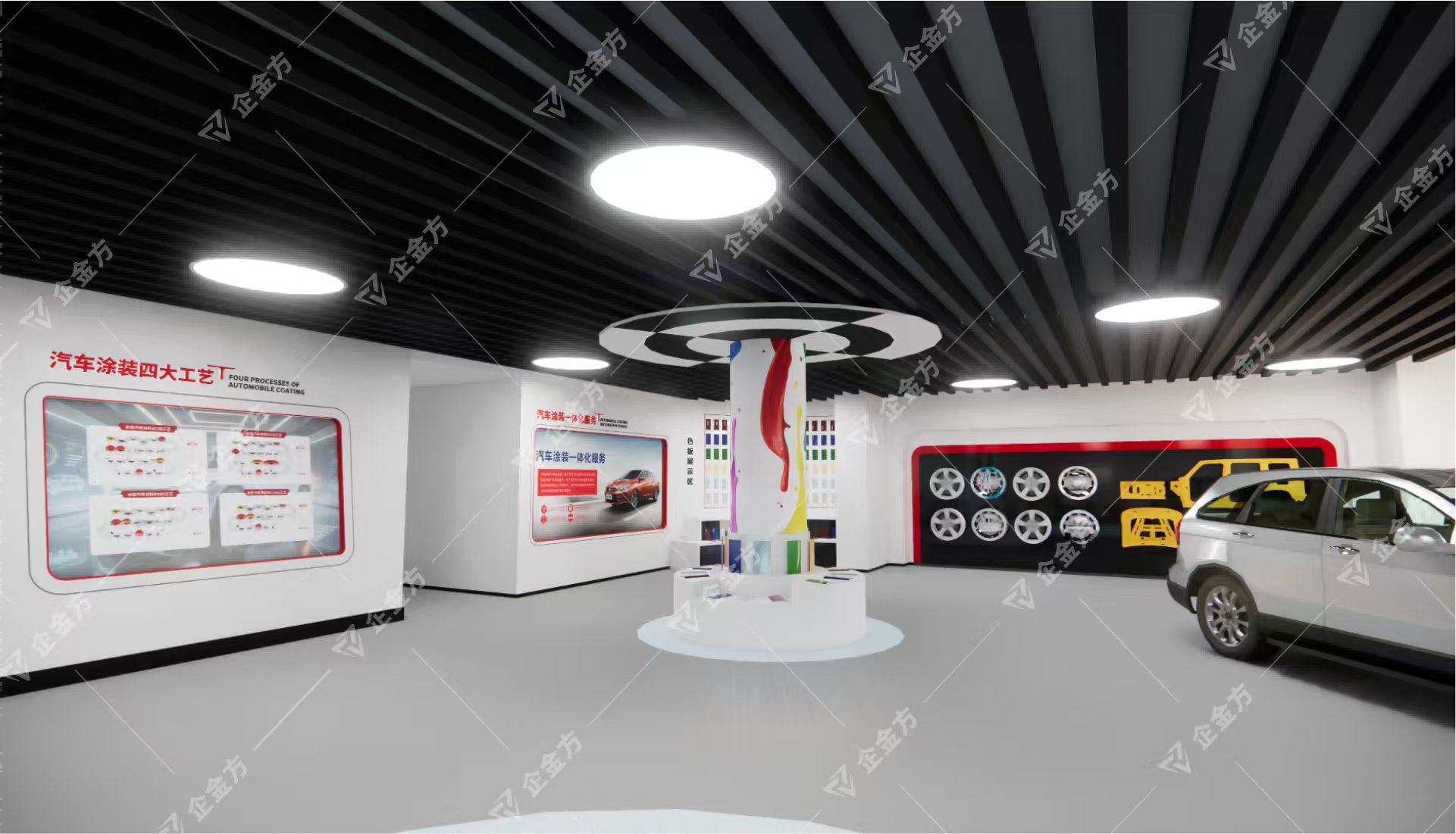 展厅参观文化规划